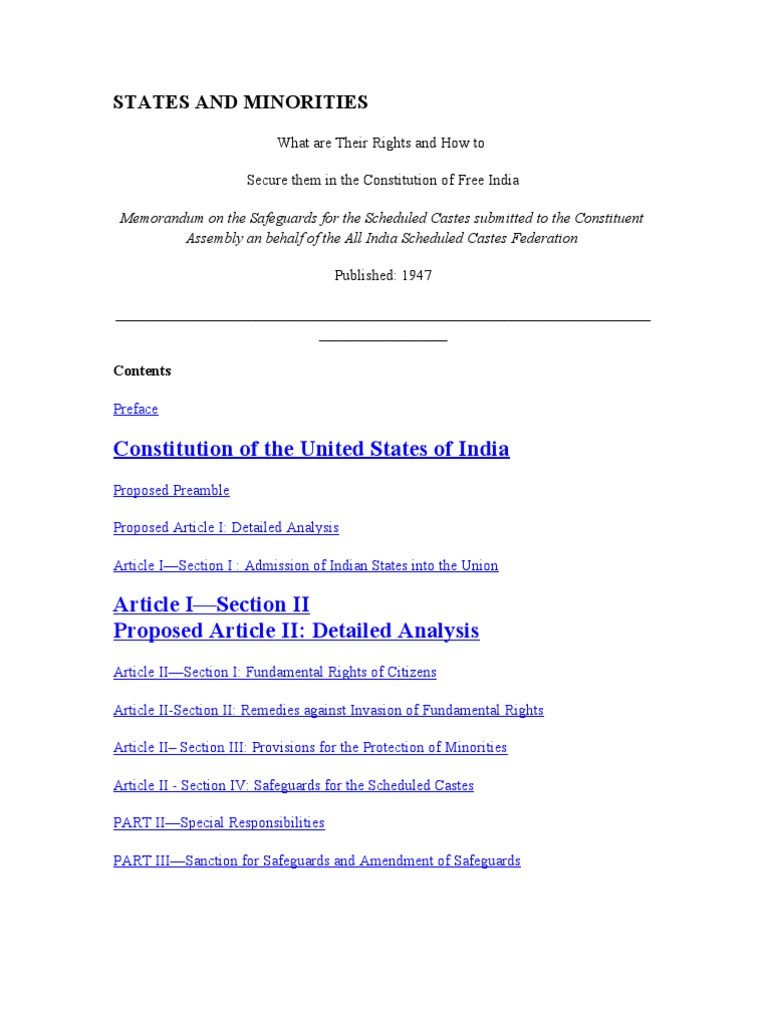 Safeguards for Scheduled Castes Rights | PDF