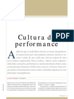 Cultura Da Performance - Pedro Bendassolli