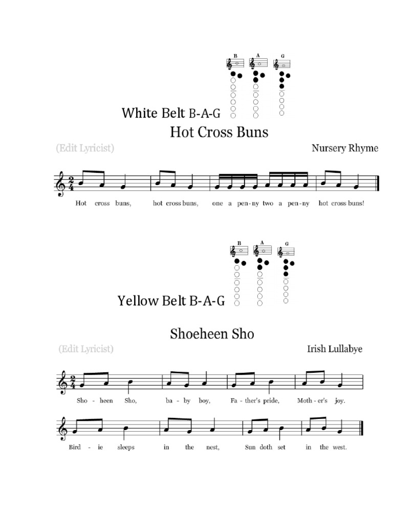 Recorder Karate Packet PDF