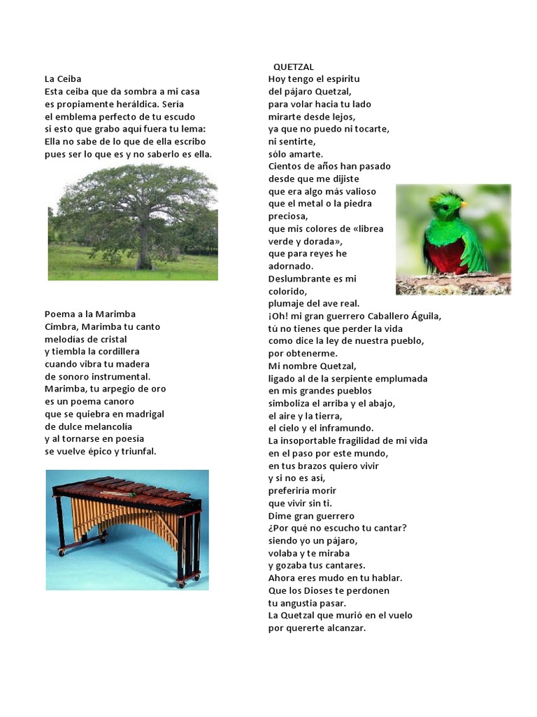 10 Poemas A Los Simbolos de La Patria 2014. | PDF | Poesía | Clásicos