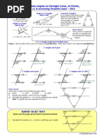 Angles & Straight Lines