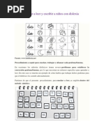 Cómo Enseñar A Leer y Escribir A Niños Con Dislexia