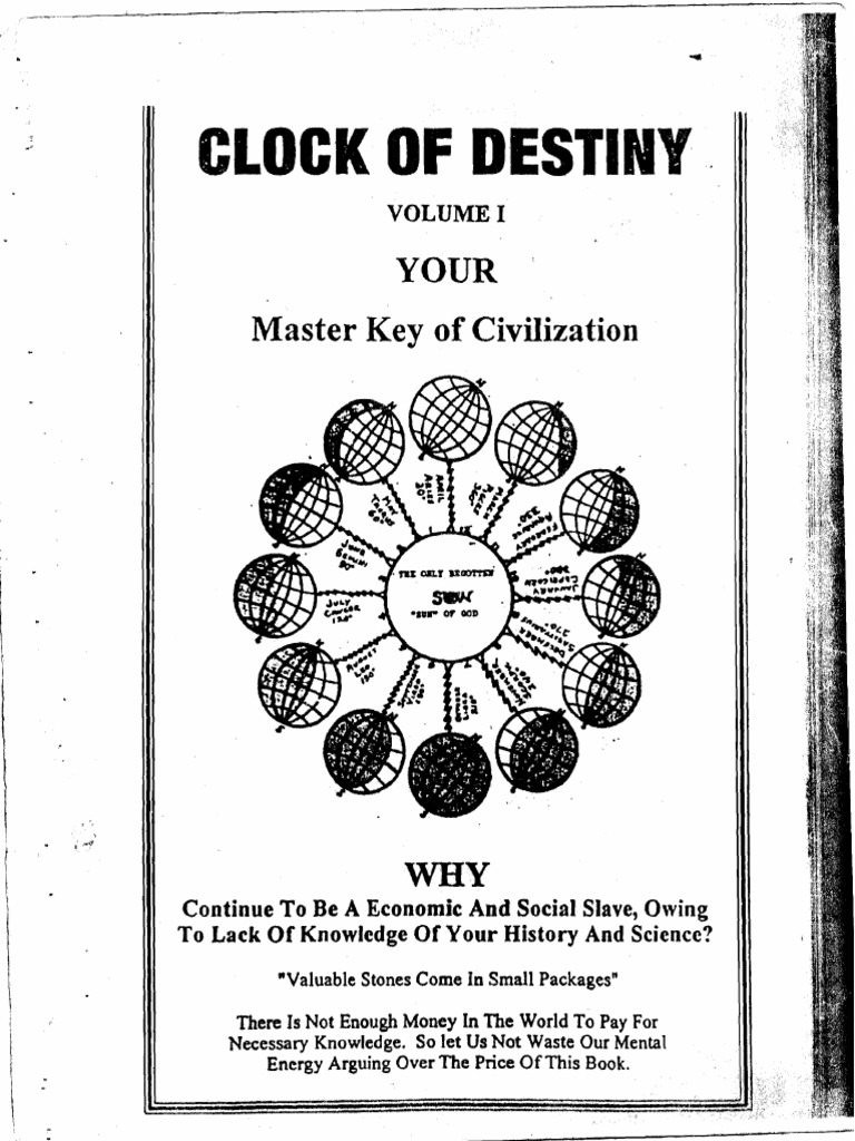 Clock of Destiny Book1 PDF Astrology Science