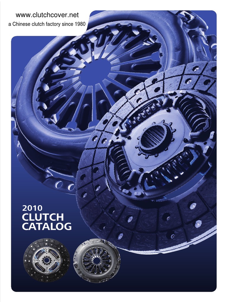 Clutch Disc Cover Aisin 2010 | PDF | Car Manufacturers Of Japan 