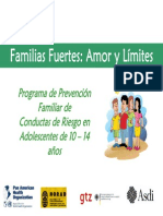 Familias Fuertes Amor y Limites