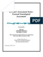 Course study on Neurological Assesments