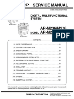 50202468 Service Manual Sharp AR M237