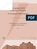 749221-I Congresso ISKO Espanha e Portugal XI Congreso ISKO Espa A