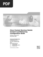 CSS Content Load-Balancing Configuration Guide