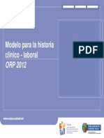 Historia Cl Lab Orp 12