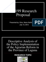 PS 199 Research Proposal