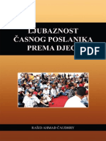 Ljubaznost Časnog Poslanika Prema Djeci