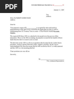 Sample Money Order Template | PDF