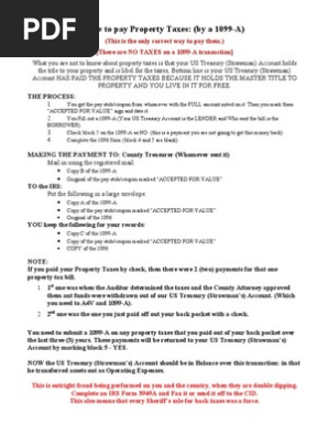How to pay Property Taxes