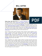 Biografi Bill Gates (Pendiri Microsoft)