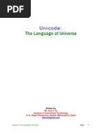 Unicode - Language of Universe