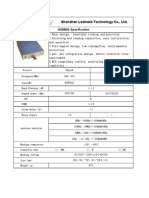 Shenzhen Ledmate Technology Co., LTD.: GSM900 Specification