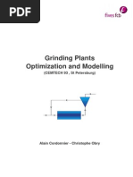 Grinding Plants-Optimization and Modelling