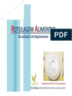 Rotulagem Alimentar - Actualização de Regulamentos PDF