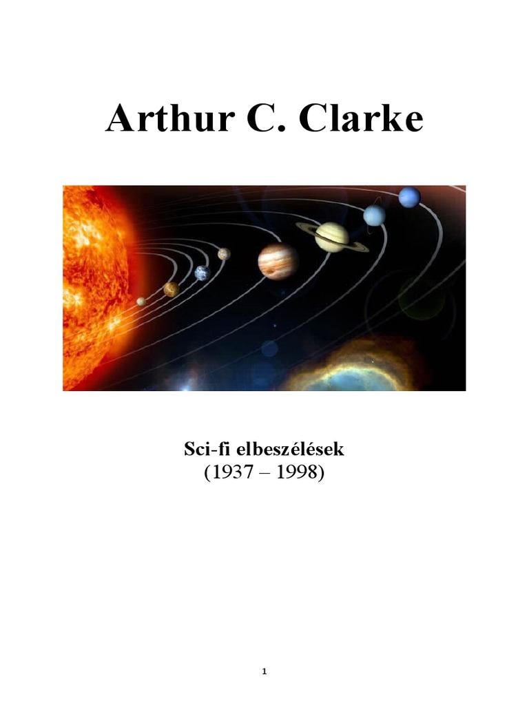 Arthur C. Clarke - Sci-Fi Elbeszélések (1937-1998) | PDF