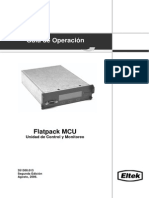 Flatpack MCU Unidad de Control y Monitoreo (351300 013-1) Esp