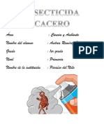Insecticida Casero
