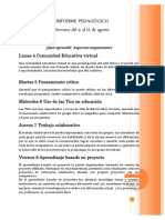 Informe Pedaggico