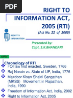 Rti Act, 2005