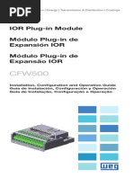 WEG Cfw500 Ior I o Expansion Modules 10002046570 Installation Guide English