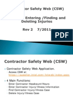 Contractor Injury Training