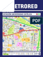 Metro Universidad Catolica Plano Entorno