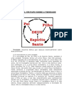 1+1+1=1; UM PAPO SOBRE A TRINDADE