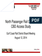 Gulf Coast Rail District Northwest Passenger Rail Route Study