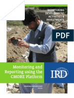 Monitoring and Reporting Using The CMORE Platform