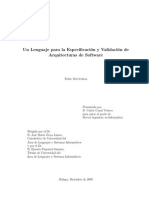 Un Lenguaje para La Especificacion y Valid - Carlos Canal Velasco