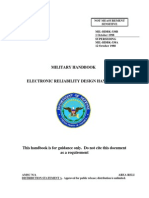 Military Handbook Electronic Reliability Design Handbook