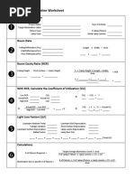 Lumen Method Calculation Worksheet