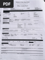 Ferguson Police Department Incident Report
