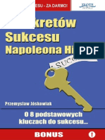 8 Sekretow Sukcesu Napoleona Hilla - Przemysław Jóskowiak Full