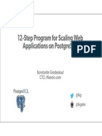 12-Step Program for Scaling Web Application on PostgreSQL