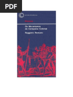 História - Ruggiero Romano - Os Mecanismos da Conquista Colonial.doc