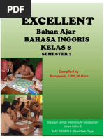 Bahan Ajar Bahasa Inggris 8 - Gasal