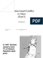 Palestine-Israel Conflict (Part I) : in Maps