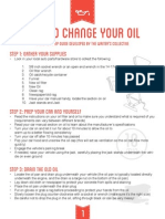 how to change your oil w- graphics 1