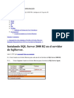 Instalando SQL Server 2008 R2 en El Servidor de SqlServer