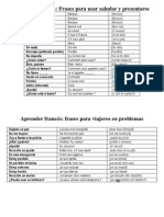 Aprender Francés de Sobreviviencia