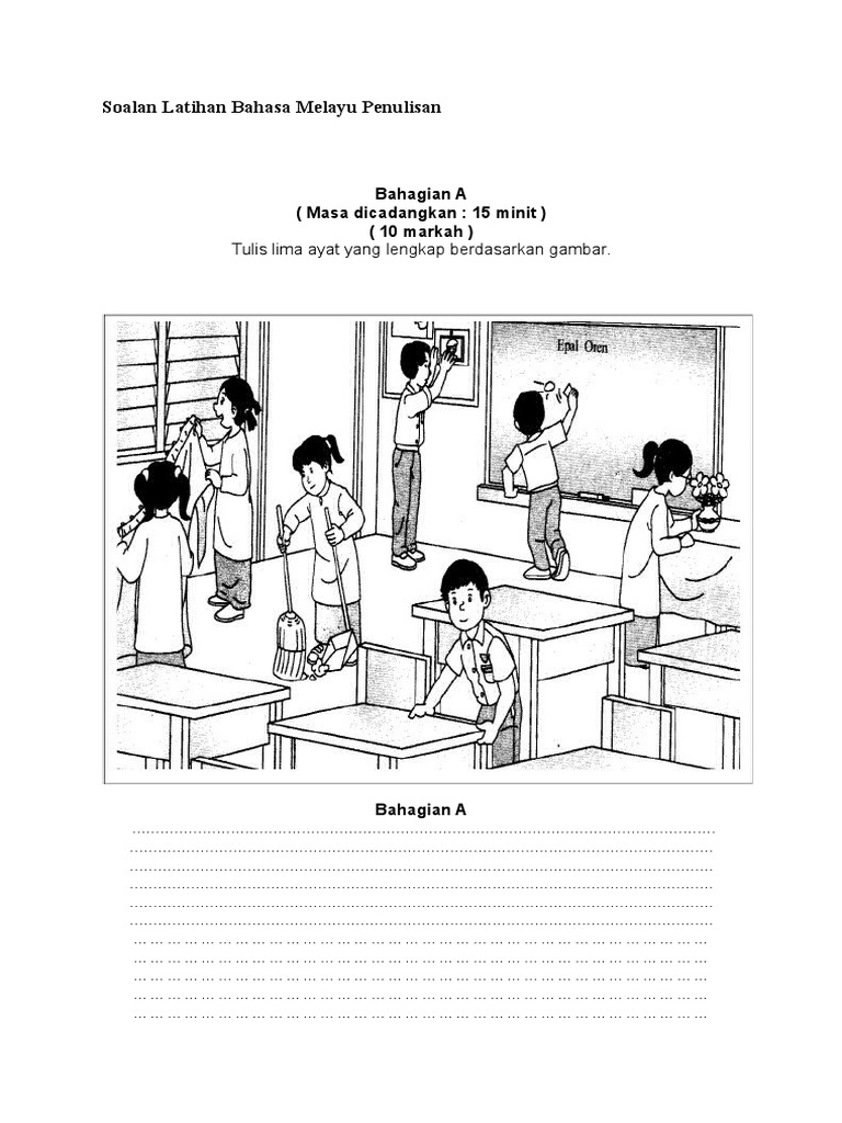 Contoh Soalan Ulasan Bahasa Melayu Tahun 4