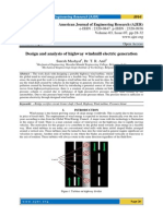 Design and Analysis of Highway Windmill Electric Generation