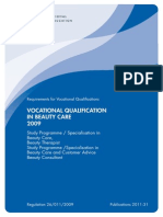 140409 Vocational Qualification in Beauty Care 20009