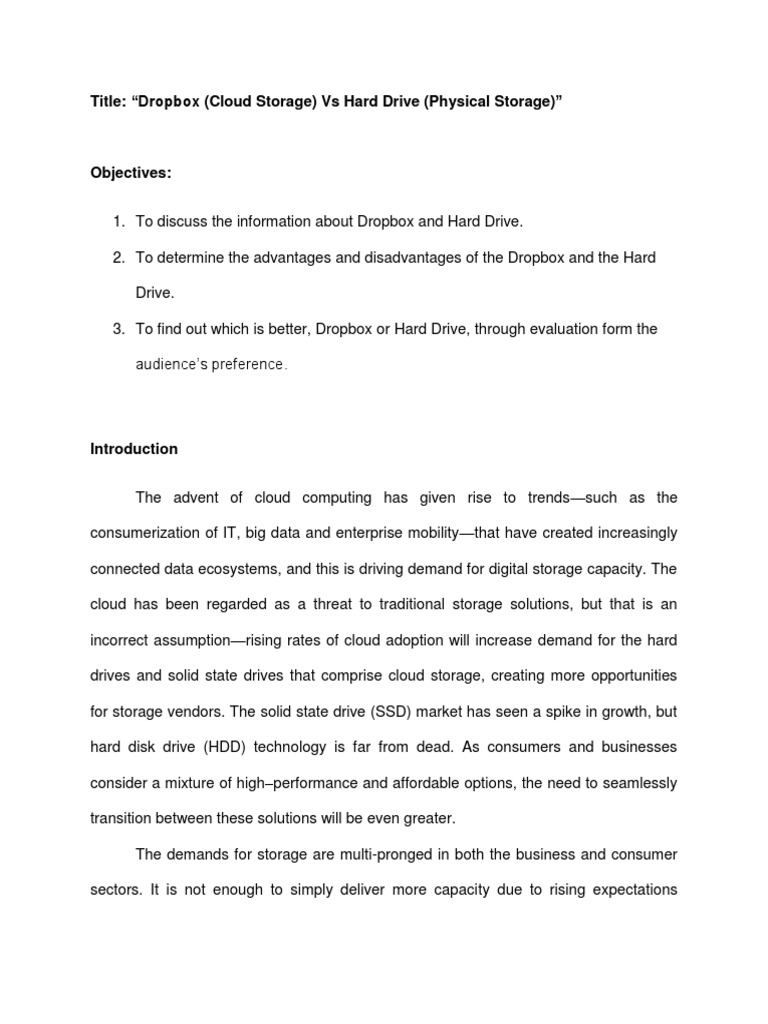 Dropbox - Seminar On July 21, 2014 | PDF | Computer Data Storage | Hard ...